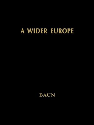 cover image of A Wider Europe